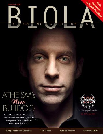 ATHEISM's BULLDOG - Biola University