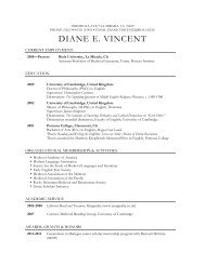 DIANE E. VINCENT - Biola University