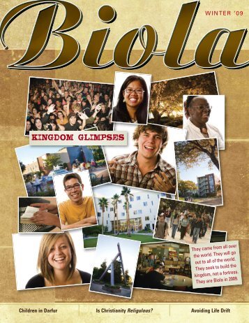 Kingdom Glimpses - Biola University