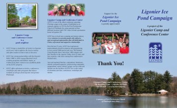 Ligonier Ice Pond Campaign Thank You! - Razorplanet