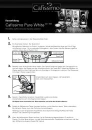 Cafissimo Pure White