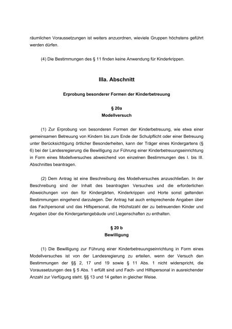 KINDERGARTENGESETZ 1992 – K – KGG