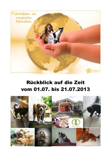 Rückblick auf die Zeit vom 01.07. bis 21.07.2013