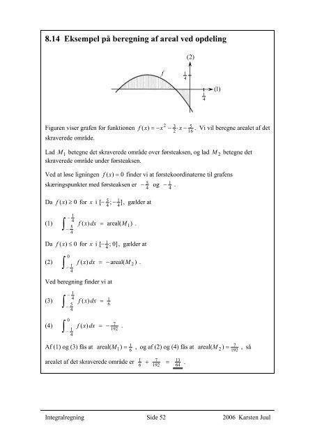 Integralregning 2. del