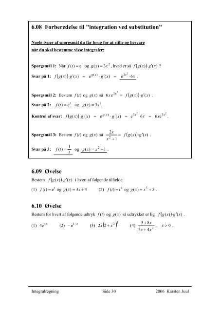 Integralregning 2. del