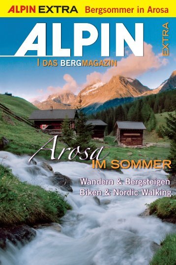 Bergsommer in Arosa - Alpin.de