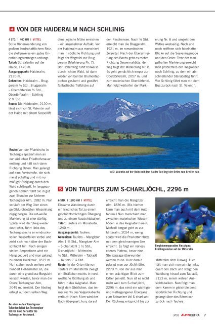 Südtirol: Vinschgau - Alpin.de