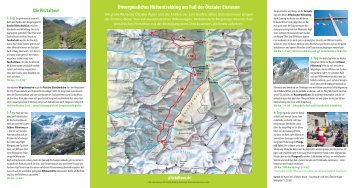 Unvergessliches Hüttentrekking am Fuß der Ötztaler ... - Alpin.de