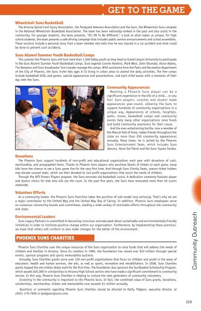 Phoenix Suns 2010-11 Media Guide - NBA Media Central