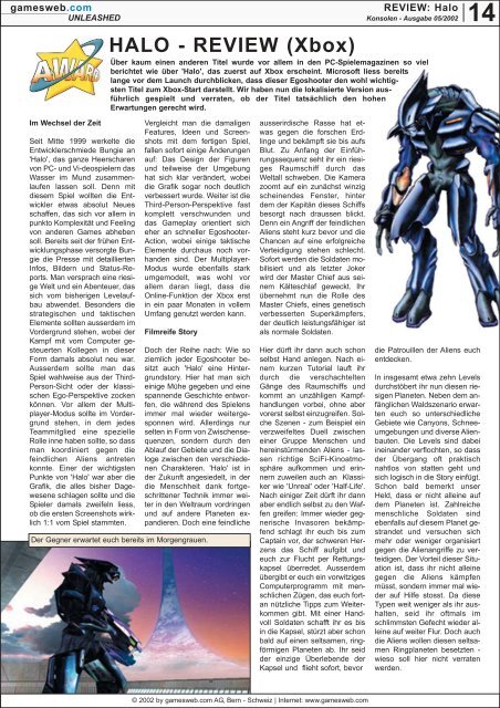 Ausgabe 05/2002 - Gameswelt