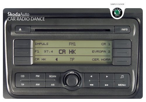 ŠkodaAuto CAR RADIO DANCE - Media Portal - Škoda Auto