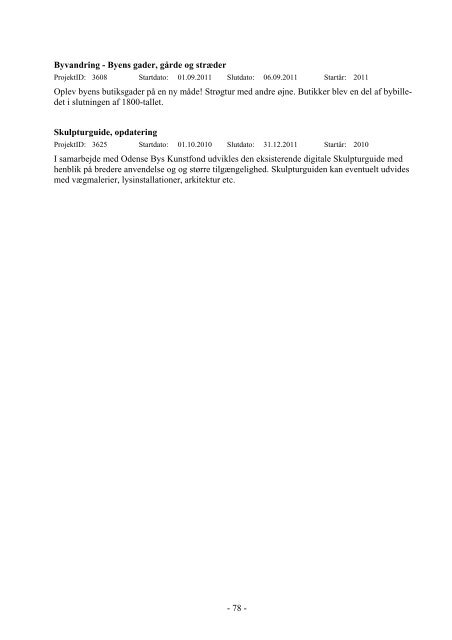 Årsplan 2011 (pdf-fil) - Odense Bys Museer - Odense Kommune