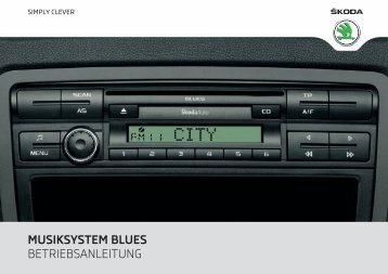 musiksystem blues - Media Portal - Škoda Auto