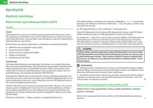 ŠKODA Fabia KÄYTTÖOHJEKIRJA - Media Portal - Škoda Auto