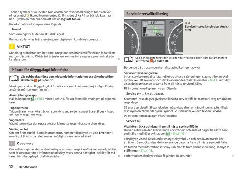 ŠKODA Roomster Instruktionsboken - Media Portal - Škoda Auto