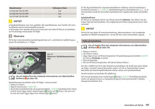 ŠKODA Roomster Instruktionsboken - Media Portal - Škoda Auto