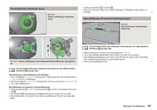 ŠKODA Roomster Instruktionsboken - Media Portal - Škoda Auto