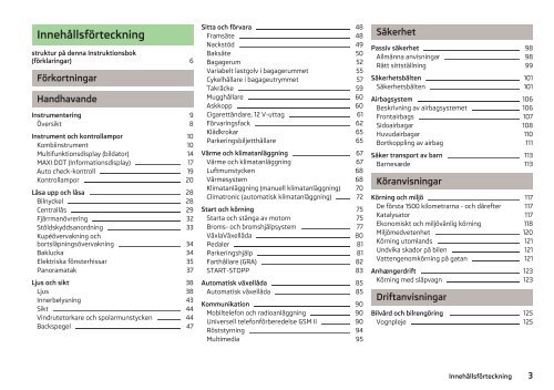 ŠKODA Roomster Instruktionsboken - Media Portal - Škoda Auto