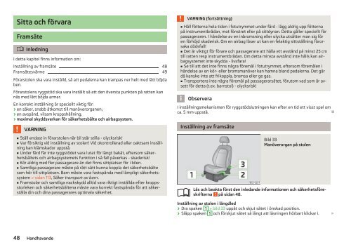 ŠKODA Roomster Instruktionsboken - Media Portal - Škoda Auto