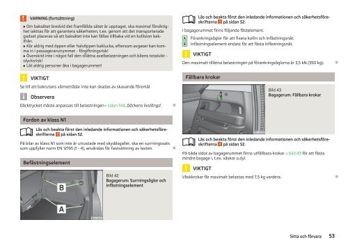 ŠKODA Roomster Instruktionsboken - Media Portal - Škoda Auto