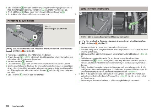 ŠKODA Roomster Instruktionsboken - Media Portal - Škoda Auto