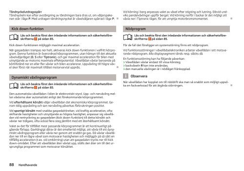 ŠKODA Roomster Instruktionsboken - Media Portal - Škoda Auto