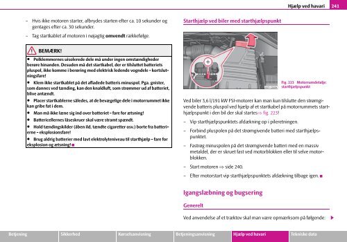 ŠkodaSuperb INSTRUKTIONSBOG - Media Portal - Škoda Auto