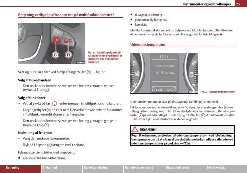 ŠkodaSuperb INSTRUKTIONSBOG - Media Portal - Škoda Auto