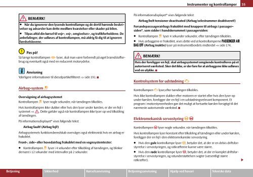 ŠkodaSuperb INSTRUKTIONSBOG - Media Portal - Škoda Auto