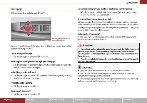 ŠkodaSuperb INSTRUKTIONSBOG - Media Portal - Škoda Auto