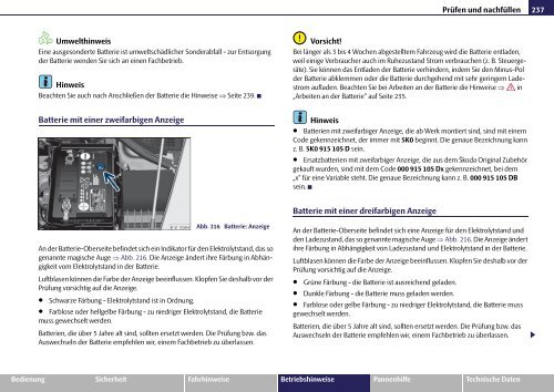 Bedienungsanleitung - Media Portal - Škoda Auto