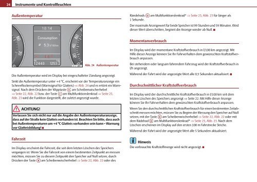 Bedienungsanleitung - Media Portal - Škoda Auto