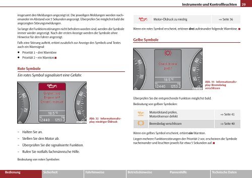 Bedienungsanleitung - Media Portal - Škoda Auto