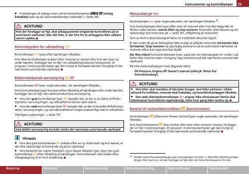 ŠKODA Octavia INSTRUKTIONSBOG - Media Portal - Škoda Auto