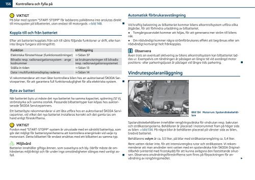 ŠKODA Fabia INSTRUKTIONSBOK - Media Portal - Škoda Auto