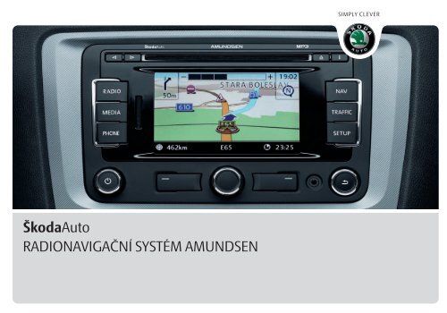 Navigační systém Amundsen - Media Portal - Škoda Auto
