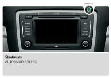 ŠkodaAuto AUTORADIO BOLERO - Media Portal