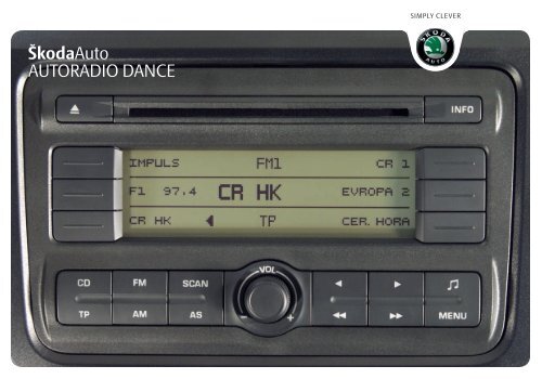 ŠkodaAuto AUTORADIO DANCE - Media Portal - Skoda