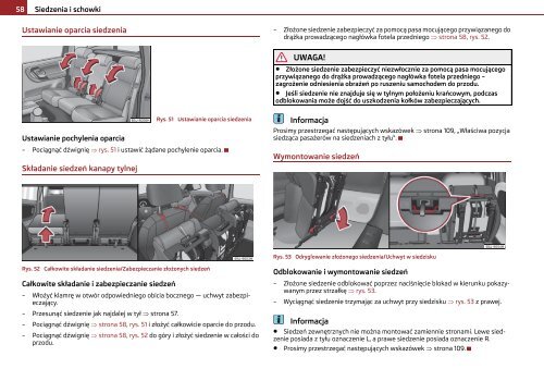 ŠKODA Roomster ŠKODA Praktik INSTRUKCJA OBSŁUGI