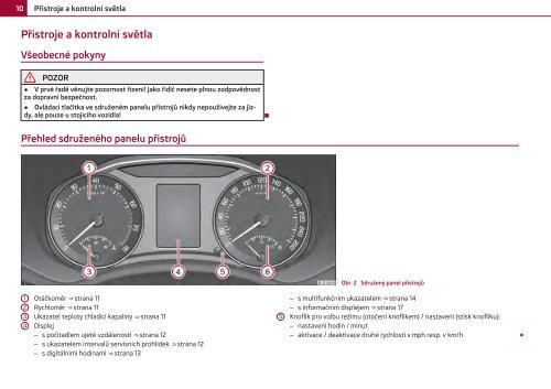 ŠKODA Octavia NÁVOD K OBSLUZE - Media Portal - Škoda Auto