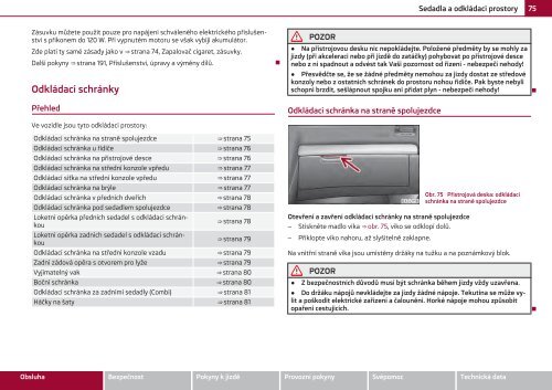 ŠKODA Octavia NÁVOD K OBSLUZE - Media Portal - Škoda Auto