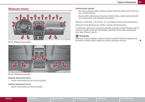 ŠKODA Octavia NÁVOD K OBSLUZE - Media Portal - Škoda Auto