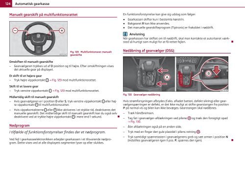 ŠKODA Superb INSTRUKTIONSBOG - Media Portal - Škoda Auto