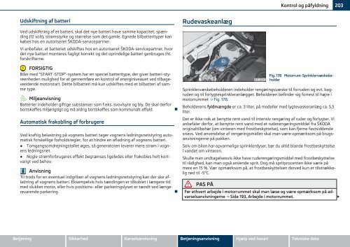 ŠKODA Superb INSTRUKTIONSBOG - Media Portal - Škoda Auto