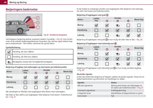 ŠKODA Superb INSTRUKTIONSBOG - Media Portal - Škoda Auto