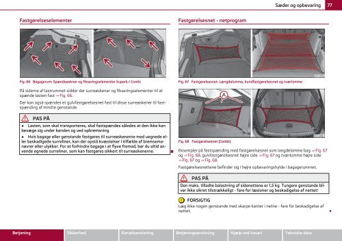 ŠKODA Superb INSTRUKTIONSBOG - Media Portal - Škoda Auto