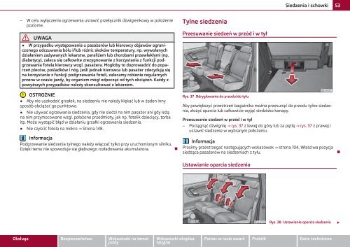 ŠKODA Roomster INSTRUKCJA OBSŁUGI - Media Portal - Škoda ...