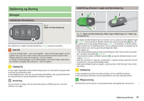 ŠKODA Superb Instruktionsbog - Media Portal - Škoda Auto