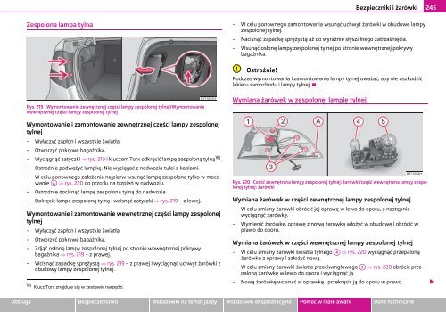 ŠKODA Superb INSTRUKCJA OBSŁUGI - Media Portal - Škoda Auto