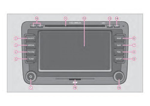 navigatiesysteem columbus instructieboekje - Media Portal - Škoda ...